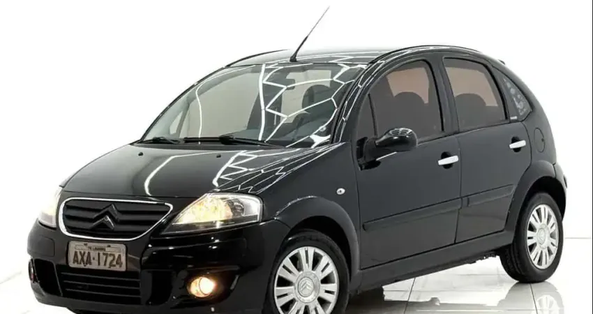 C3 EXC1.6 AUTOMÁTICO BAIXO KM FLEX 4P COMPLETO 2010, COM CHAVE CÓPIA E MANUAL