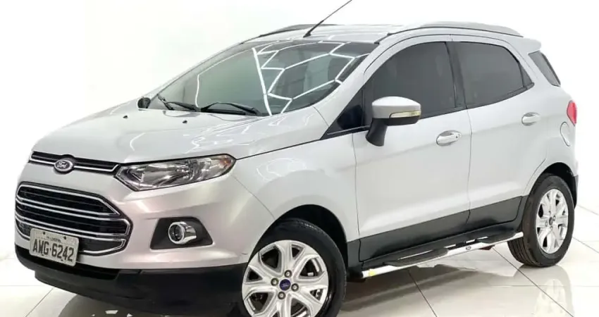 Ecosport Titanium 2.0 4P Flex Automática 2013, completa, com chave reserva e manual.