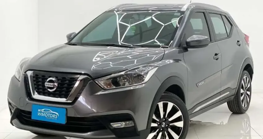 KICKS SV LIMITED CVT 2017 AUTOMÁTICA, BAIXO KM COM CHAVE CÓPIA E MANUAL
