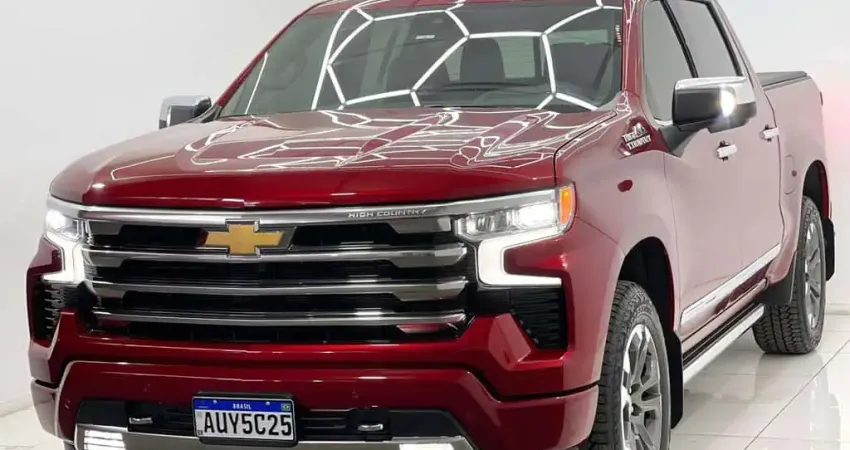 CHEVROLET SILVERADO HC 2024 BAIXO KM COM CHAVE RESERVA E MANUAL DO PROPRIETÁRIO