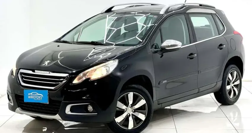PEUGEOT 2008 COMPLETO, 2016, BAIXO KM ,TETO PANORÂMICO 1.6 FLEX  SEM DETALHES