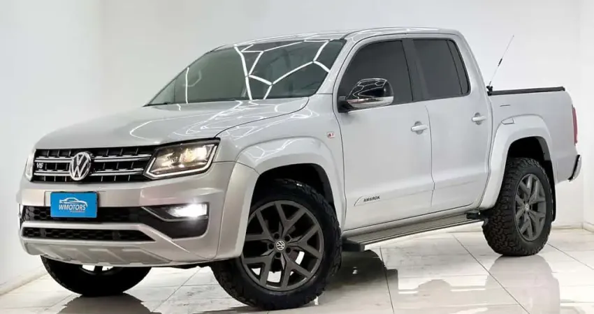 AMAROK V6 HIGHLINE AUTOMÁTICA 2019 COMPLETA COM CHAVE RESERVA MANUAL
