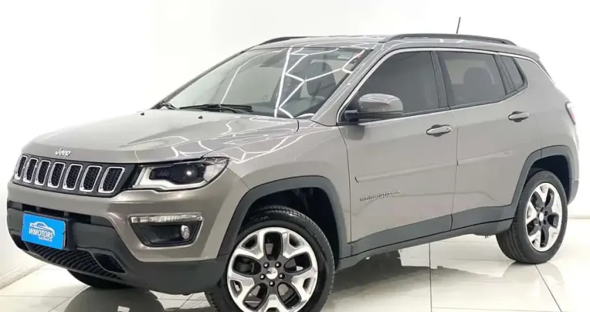 JEEP COMPASS LONGITUDE D 2019 COMPLETA UNICO DONO CHAVE RESERVA E MANUAL