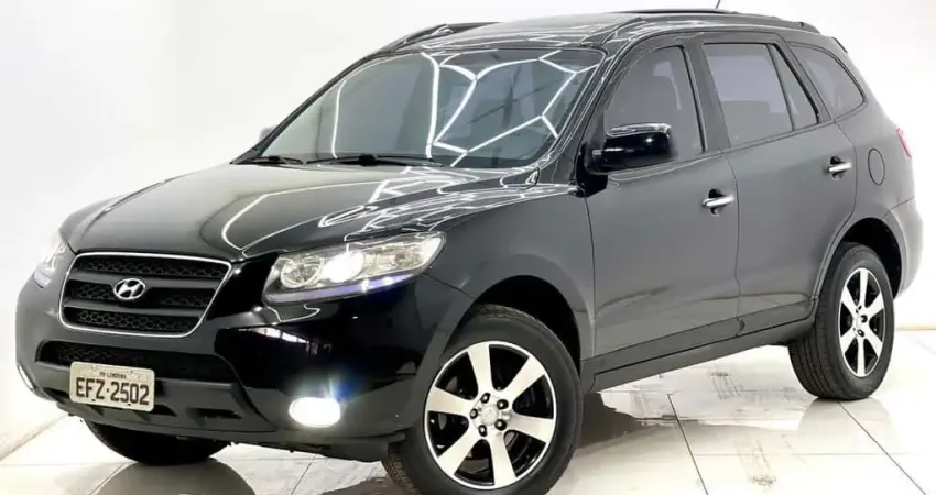 SANTA FE V6 GLS 4X4 2009 AUTOMÁTICA COMPLETA