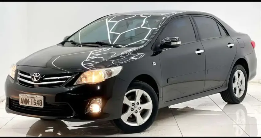 COROLLA XEI 2.0 FLEX 2013, AUTOMÁTICO, COMPLETO BAIXO KM COM CHAVE CÓPIA E MANUAL