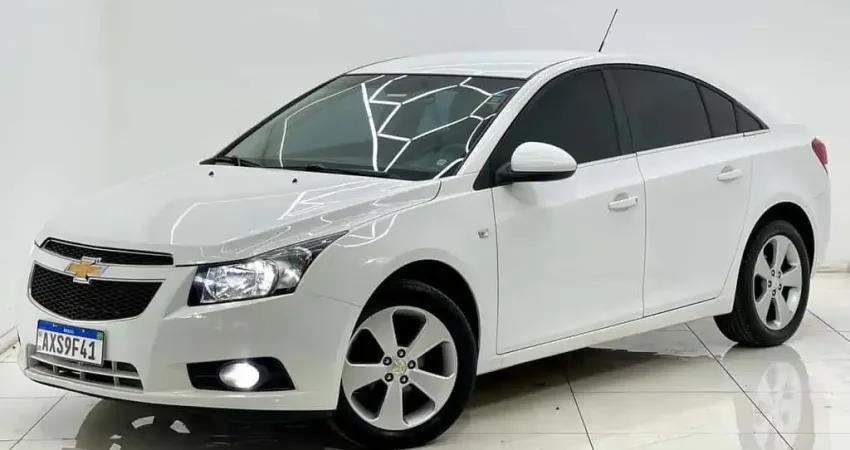 CRUZE LT 1.8 2012-COMPLETO, AUTOMATICO, BAIXO KM CHAVE CÓPIA E MANUAL