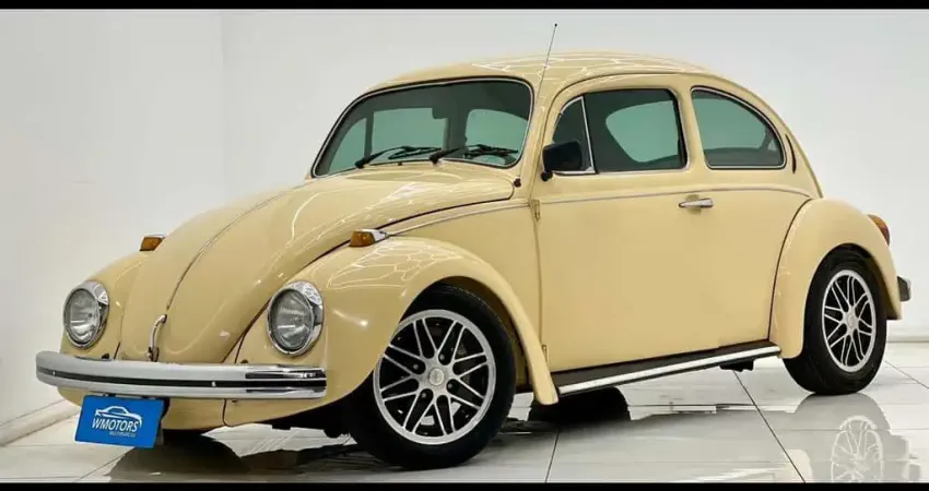 FUSCA 1300 (1980) PLACA PRETA