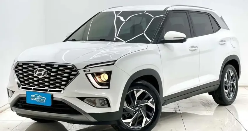 CRETA 1.0 TGDI PLATINUM 2022 FLEX 4P COMPLETA BAIXO KM CHAVE RESERVA E MANUAL DO PROPRIETÁRIO