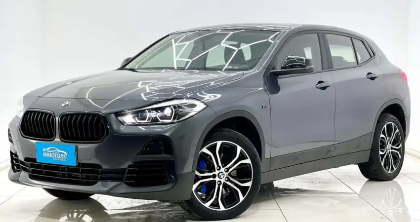 BMW X2 ACTIVE FLEX 2021 COMPLETA BAIXO KM COM CHAVE RESERVA E MANUAL