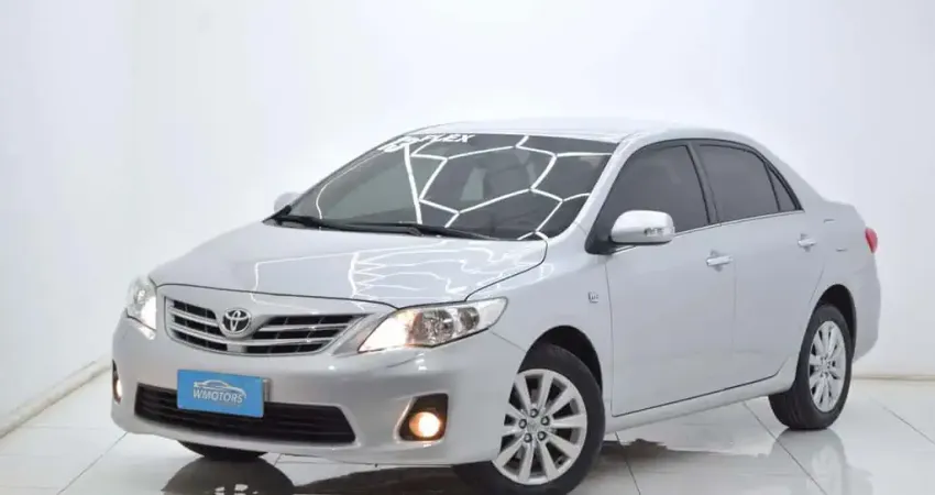 COROLLA ALTIS 2013 AUTOMÁTICO COMPLETO BAIXO KM UNICO DONO CHAVE CÓPIA E MANUAL 
