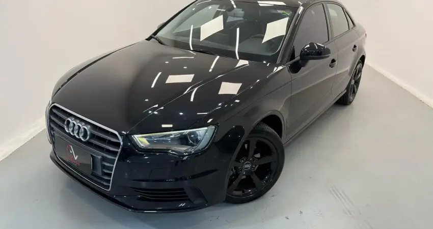 Audi A3 Sedan 1.4 TFSI Flex Tiptronic 4P 2016 Único dono bancos de couro