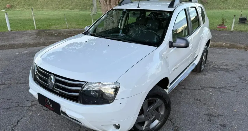 RENAULT DUSTER DYNAMIQUE 2.0 AUTOMATICA FLEX 2014 COMPLETA COM MULTIMIDIA 