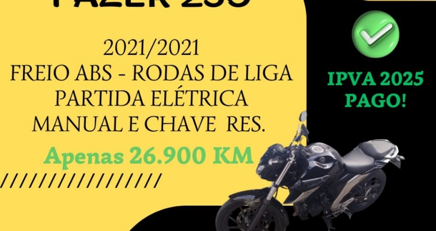 YAMAHA FAZER 250CC