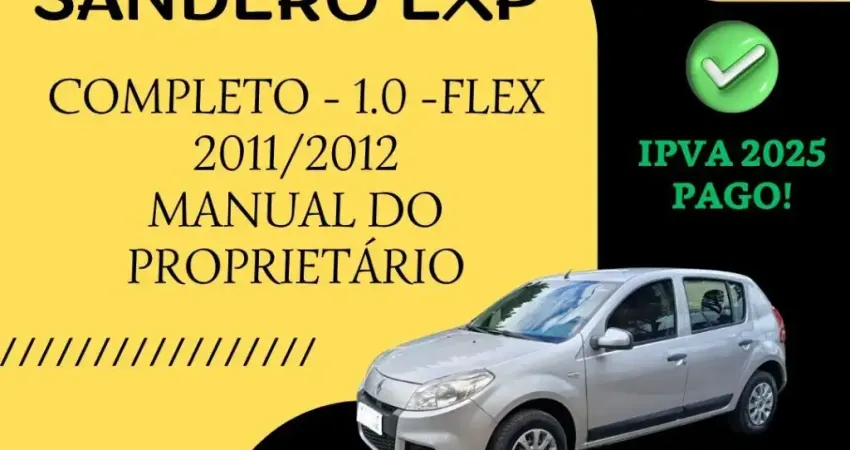 SANDERO 1.0 16 V 