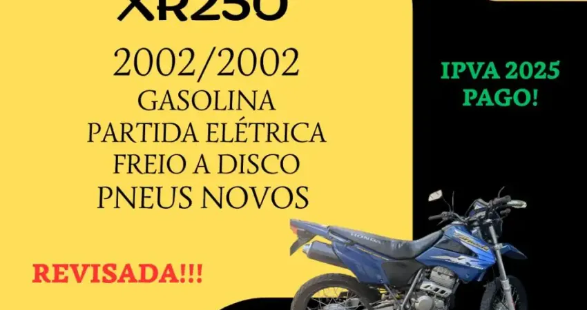 HONDA XR 250 TORNADO