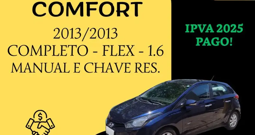 HB20 CONFORT PLUS 1.6