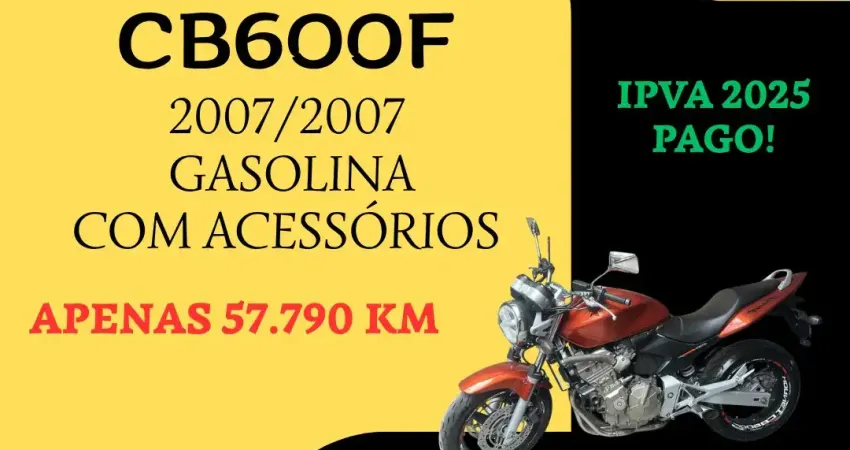 HONDA CB 600F HORNET