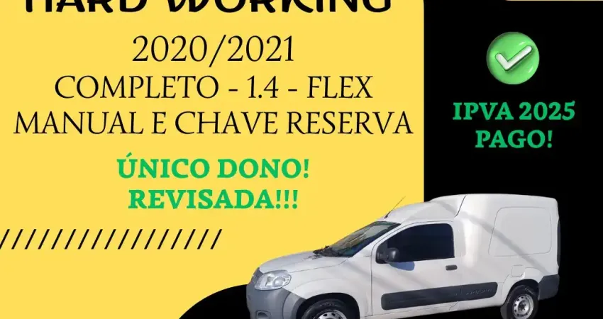 FIORINO FURGÃO HARD WORKING 1.4