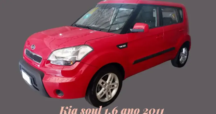 kia soul 1.6 ano 2011 único dono com manual chave copia ,laudo cautelar 100%aprovado