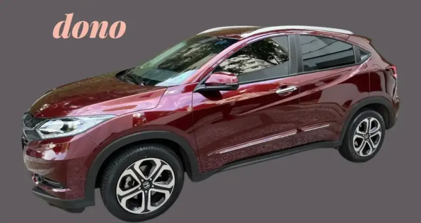 HONDA HRV 1.8 TURING ANO 2018 UNICO DONO COM APENAS 21800 KM MANUAL E CHAVE CÓPIA