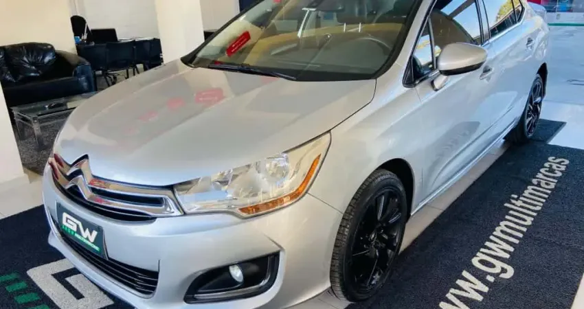 CITROËN C4 LOUNGE 2.0 MPFI TENDANCE 16V FLEX 4P AUTOMÁTICO