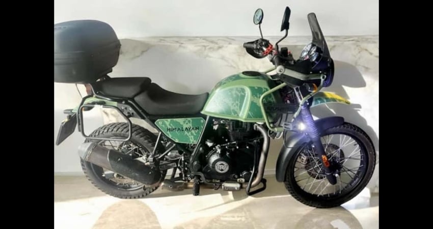 Royal Enfield Himalayan 411 Pine Green