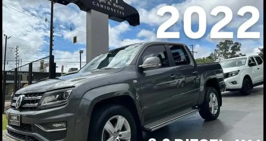 VOLKSWAGEN AMAROK 2.0 HIGHLINE 4X4 CD 16V TURBO INTERCOOLER DIESEL 4P AUT 2022
