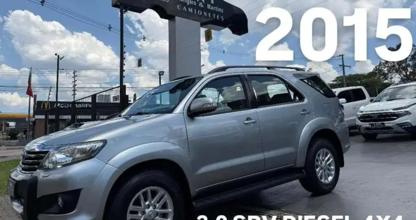 TOYOTA HILUX SW4 3.0 SRV 4X4 16V TURBO INTERCOOLER DIESEL 4P AUT 2015