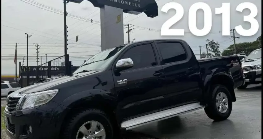 TOYOTA HILUX CD SRV D4-D 4X4 3.0 TDI DIESEL AUT 2013