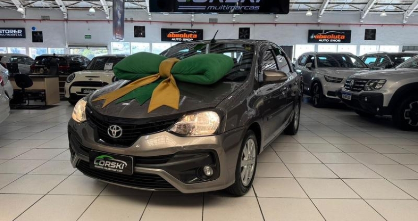 TOYOTA ETIOS X PLUS SEDAN 1.5 FLEX 16V 4P AUTOMÁTICO - 2020