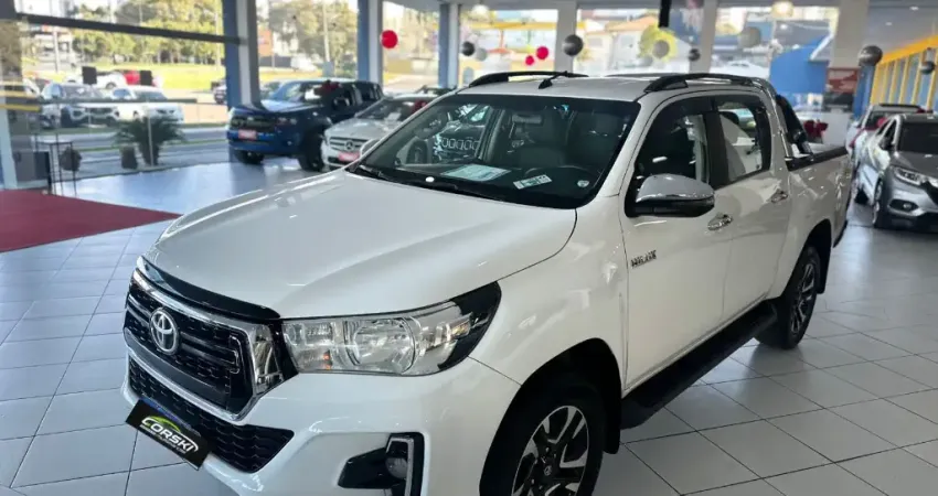 TOYOTA HILUX CD TURBO DIESEL 177cv DE POTENCIA CÂMBIO MANAUL - 2020
