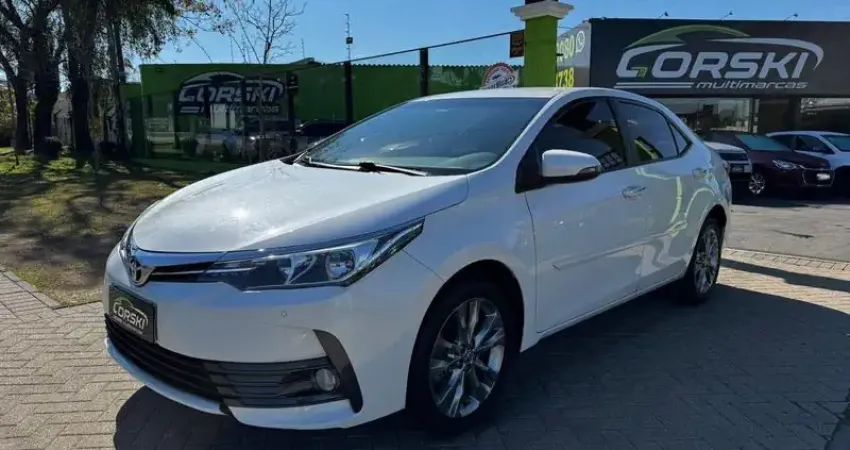 TOYOTA COROLLA XEI 2.0 16V FLEX 154cv AUTOMÁTICO CVT 7M - 2019