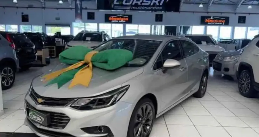 CHEVROLET CRUZE LTZ 1.4 TURBO 153cv AUTOMÁTICO 6M - 2017