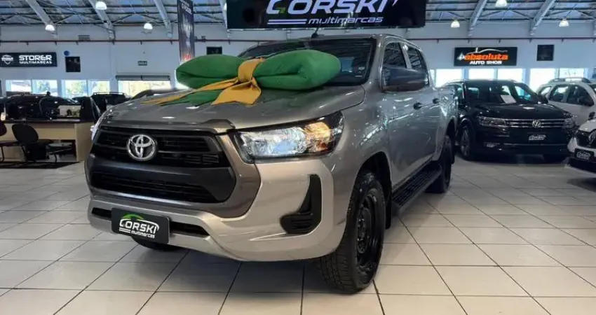 TOYOTA HILUX CD 4X4 2.8 DIESEL MECÂNICO 6 MARCHAS - 2023