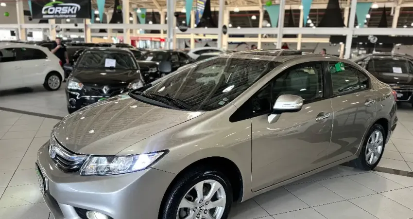 HONDA CIVIC SEDAN EXS 1.8 FLEX 16V 150CV AUTOMÁTICO - 2012