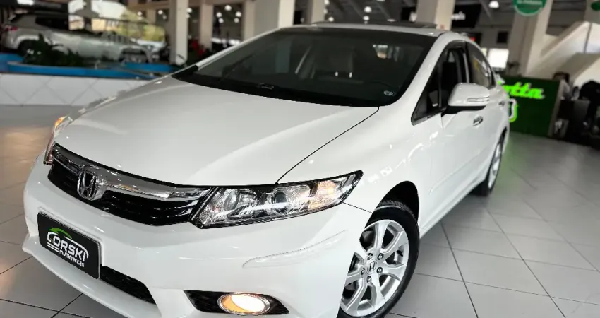 HONDA CIVIC SEDAN EXR 2.0 FLEXONE 150CV 16V AUTOMÁTICO - 2014