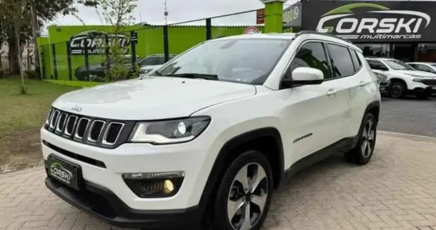 JEEP COMPASS LONGITUDE 2.0 16V FLEX 166CV AUTOMÁTICO 6M - 2018