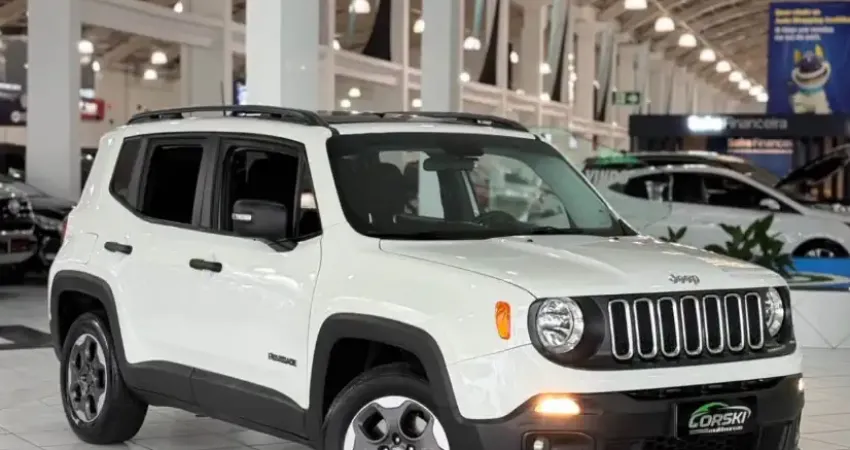 JEEP RENEGADE SPORT TETO SOLAR PANORÂMICO AUTOMÁTICO - 2016