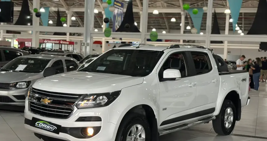 CHEVROLET S10 PICK-UP 4X4 LT 2.5 FLEX 192CV CD AUTOMÁTICO 6M - 2018