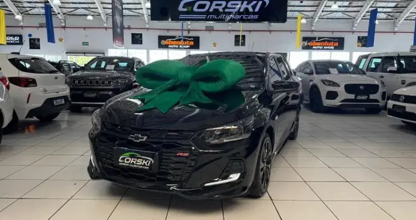 CHEVROLET ONIX HATCH RS 1.0 TB 12V FLEX 5P AUTOMÁTICO 6M - 2024