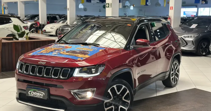 JEEP COMPASS LIMITED 2.0 FLEX AUTOMÁTICO 6M - 2020