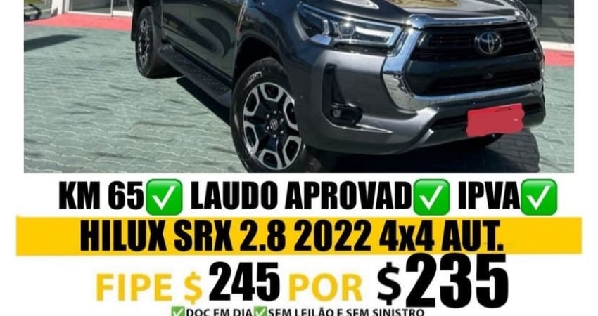 Hilux semi nova 