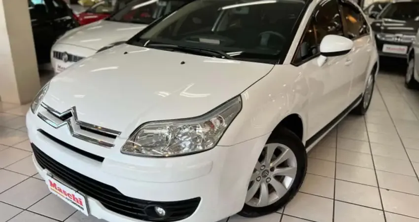Citroen C4 1.6 TENDANCE 16V FLEX 4P MANUAL
