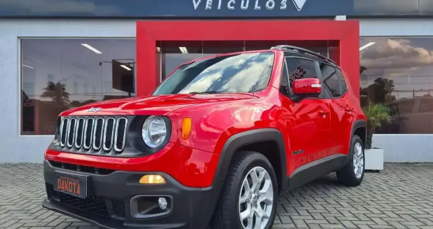 JEEP RENEGADE LONGITUDE AUT, 2017/2017 1.8 FLEX