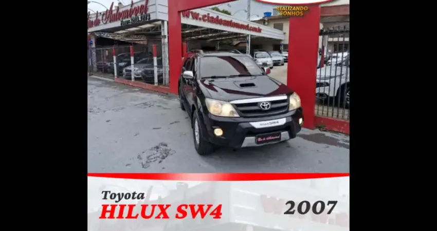 Toyota HILUX SW4 3.0 SRV 4X4 16V TURBO INTERCOOLER DIESEL 4P AUTOMÁTICO