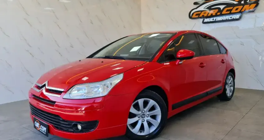 C4 Hatch 1.6 Flex Completo Fino Trato!!!