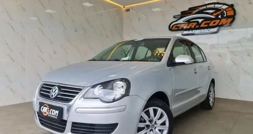 Polo Sedan 1.6 Mi 8v Flex Completo Fino Trato!!!