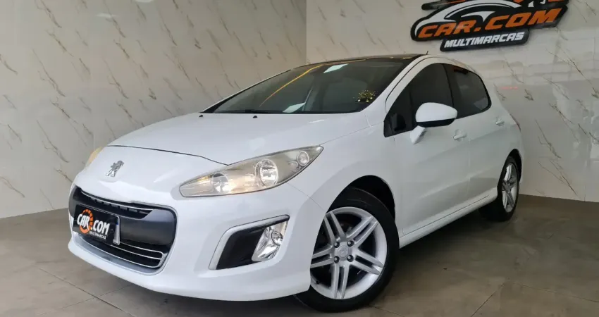Peugeot  308  Allure  2.0 Flex Manual c/ Teto Panorâmico 75 Mil Km Fino Trato!!!