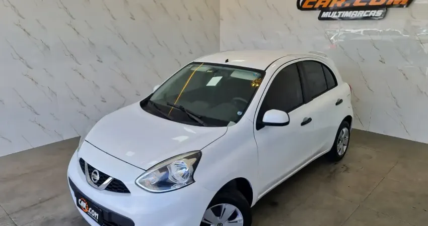 Nissan New March S 1.0 Flex Completo c/ 74 Mil Km Fino Trato!!!