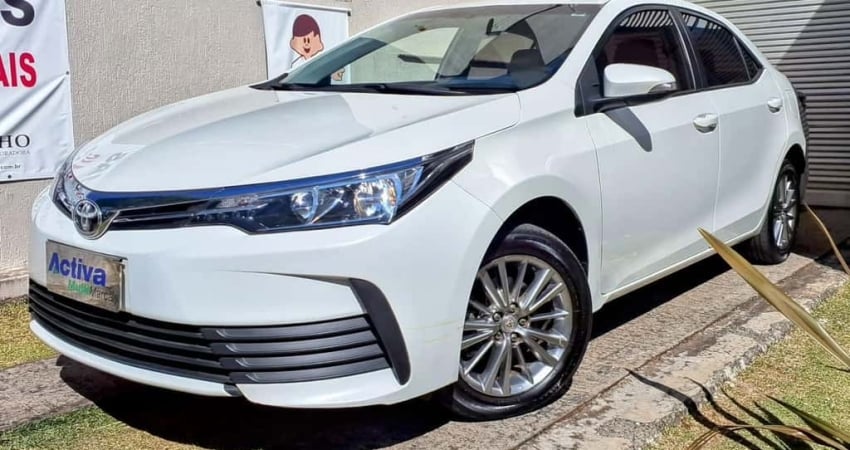 Toyota Corolla GLi Upper 1.8 Flex 16V Aut.  - Branca - 2017/2018